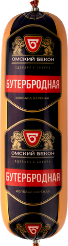 

Колбаса вареная Омский Бекон Бутербродная вес