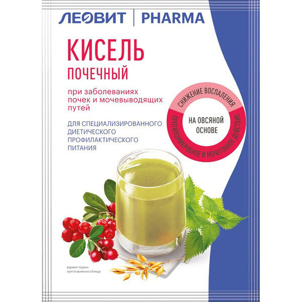 Кисель Леовит Pharma почечный пакет 1 шт