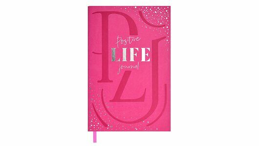 Записная книжка Escalada Мысли позитивно Виннер розовый 126x184 мм 96 л