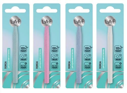 Пемза для удаления кутикулы Laf в ассортименте