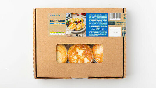 Сырники классические, замороженные Продукт замороженный 