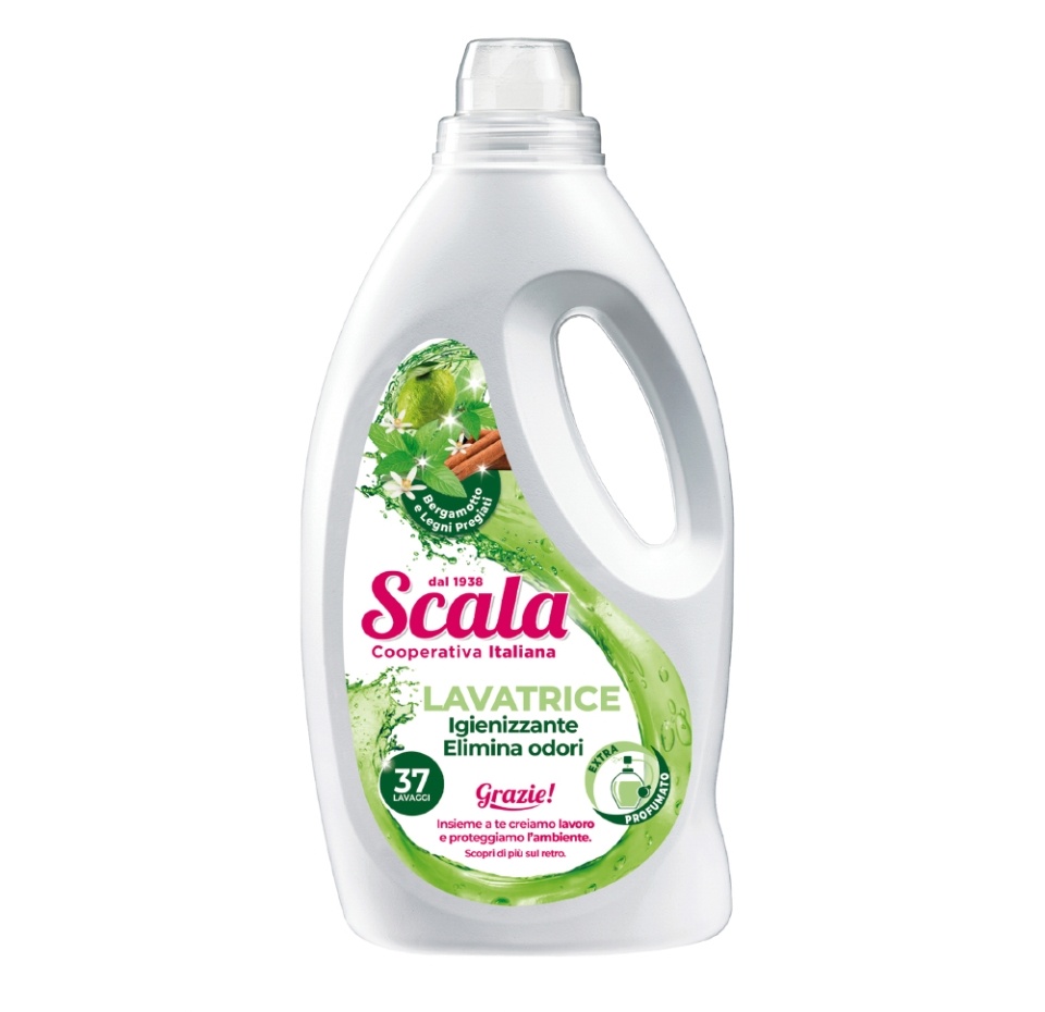 

Гель для стирки Scala Bergamotto e Legni Pregiati бергамот и дерево 1500 мл