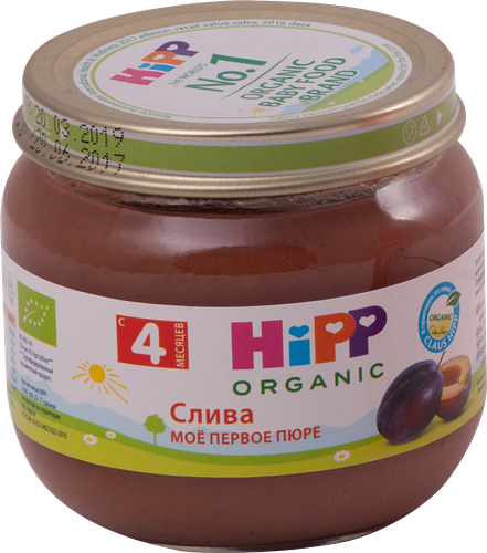 Пюре фруктовое Hipp Мое первое пюре Слива, с 4 месяцев