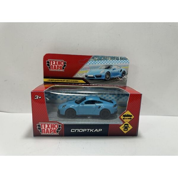 Машина металл Спорткар 10,5 см инерция кор Технопарк