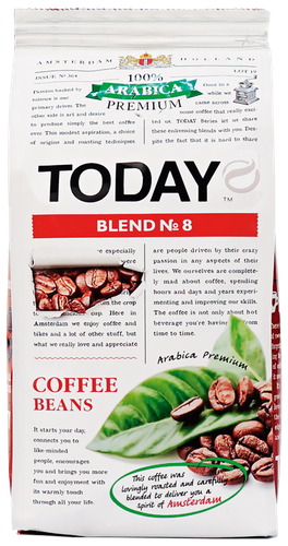 

Кофе зерновой TODAY Blend №8, 200г
