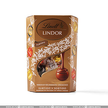  Конфеты Lindt Lindor Ассорти шоколадные с начинкой