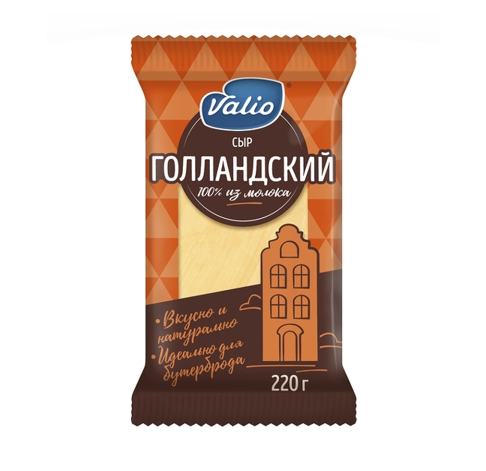 

Сыр полутвердый Viola Голландский 45% 220 г