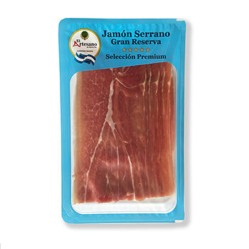Окорок El Artesano Хамон сыровяленый выдержанный 12 месяцев, нарезка, 70г
