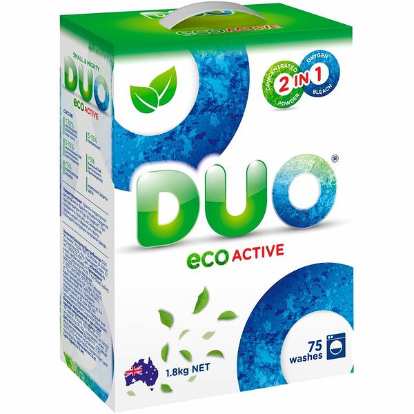 Стиральный порошок универсальный концентрат Duo Active
