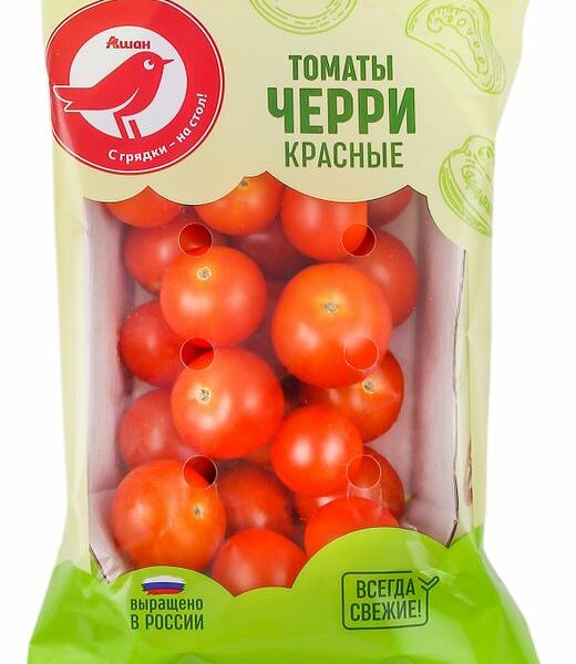 Томат АШАН Красная птица Черри красные
