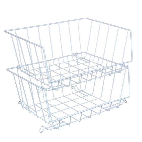 Vetta полка двойная универсальная, 29х22х12см, металл