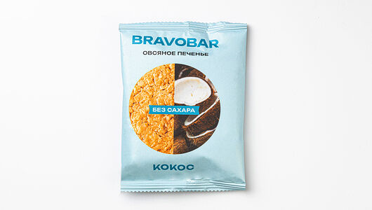 Печенье овсяное Bravobar 