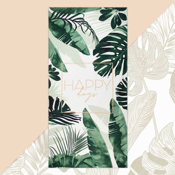 Полотенце махровое пляжное Этель Happy days, 70х146 см