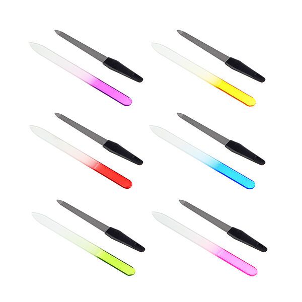 Юниlook набор маникюрный 2 пр. (пилка металлическая и пилка стеклянная), арт.10-3