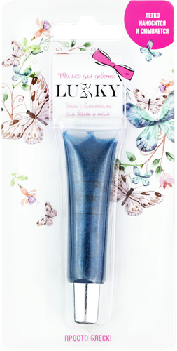 

Косметика Lukky Гель для волос и тела с блестками