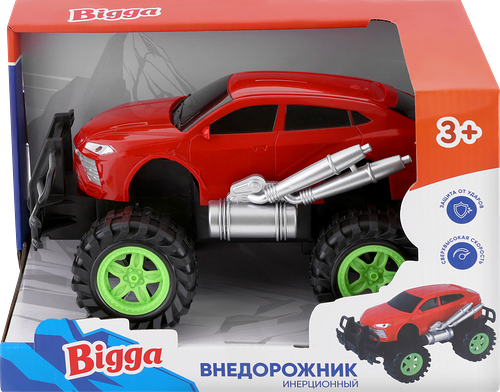 Игрушка BIGGA Внедорожник 23см, инерционный Арт. B1434598
