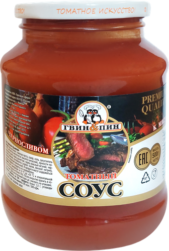 

Соус томатный к мясу Гвин&Пин Крымский с черносливом 500 г