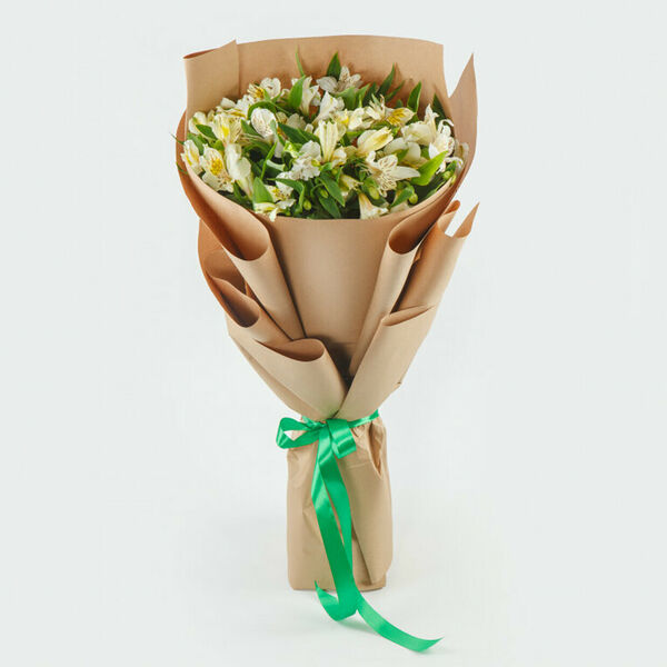 Букет белый рассвет