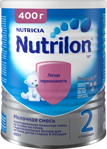 Смесь молочная Nutrilon 2 ГА с 6 месяцев 400г
