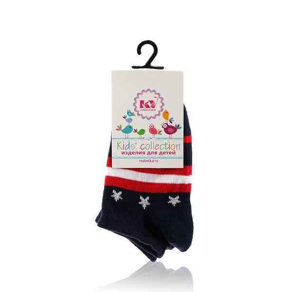 Детские носки Красная ветка С-1744 , Темно-синий , р.14-16