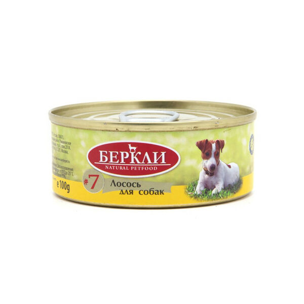 Консервы для собак Berkley #7 Лосось 100 г