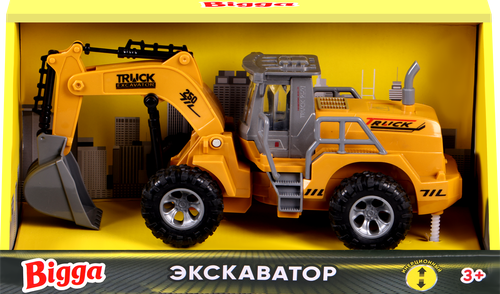 

Игрушка инерционная BIGGA Экскаватор 26см, Арт. B1491976