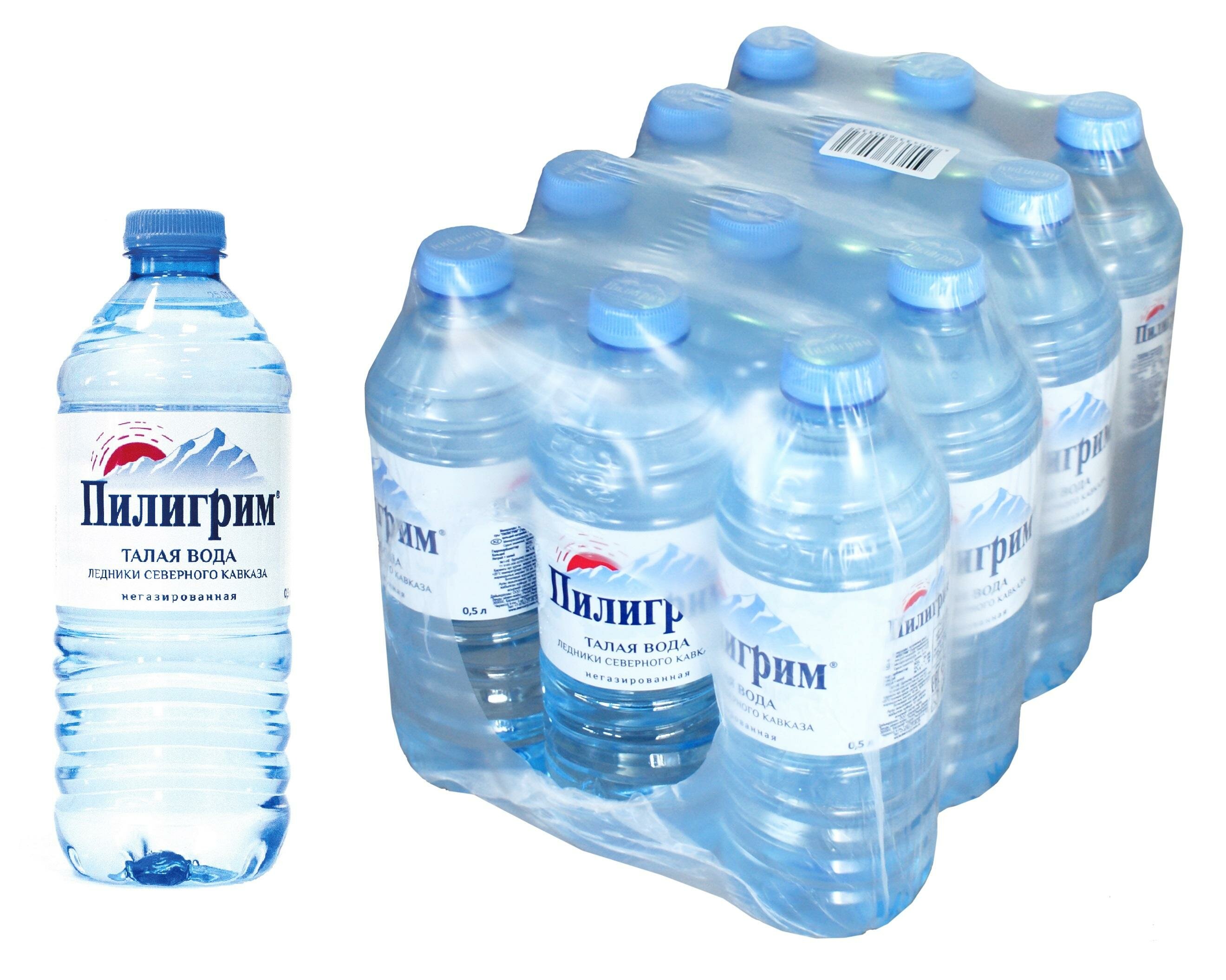 

Вода минеральная Пилигрим негазированная пэт 0,5 л 12 шт/уп