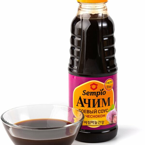 Соус Ачим соевый с чесноком 250 мл пл/б
