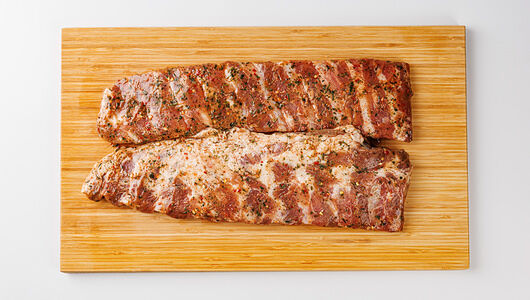 Свиные ребрышки в маринаде 