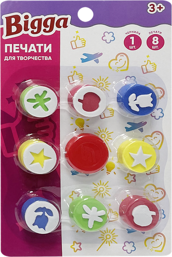 

Набор игровой BIGGA Печати для детей Арт. CB701723, 9шт