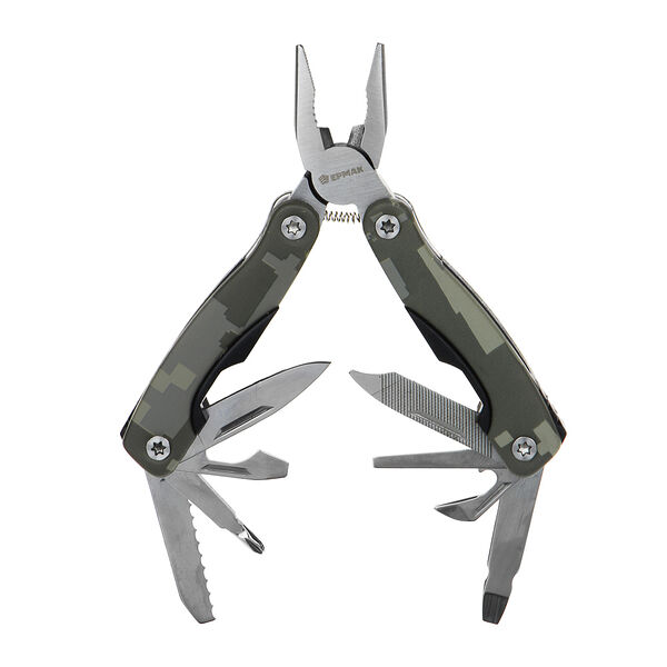 Ермак инструмент многофункциональный, 15 функций, 10,5см, нерж.сталь