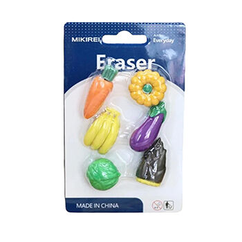 Ластики iLikeGift Vegetables, carrot, Россия