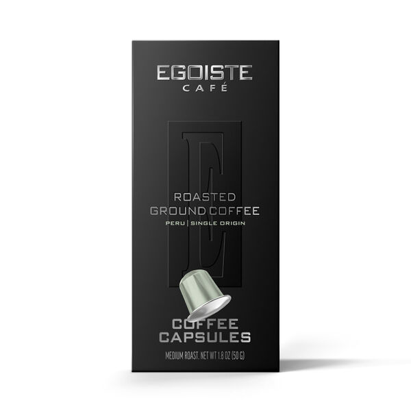 Кофе в капсулах EGOISTE Peru молотый м/у