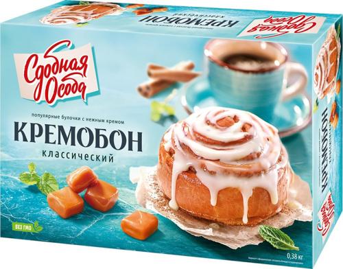 

Пирог Сдобная особа Кремобон классический 380 г