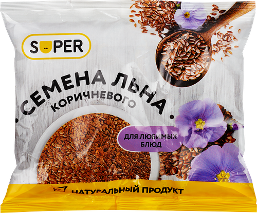 Семена льна Super коричневые 100 г