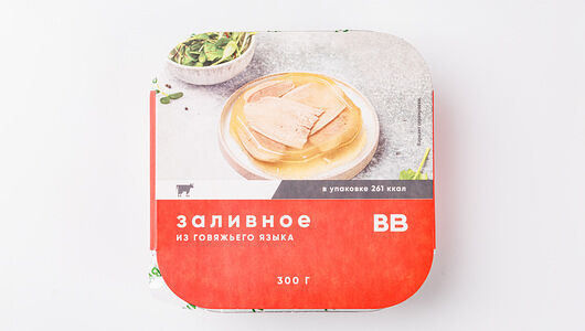 Заливное из говяжьего языка