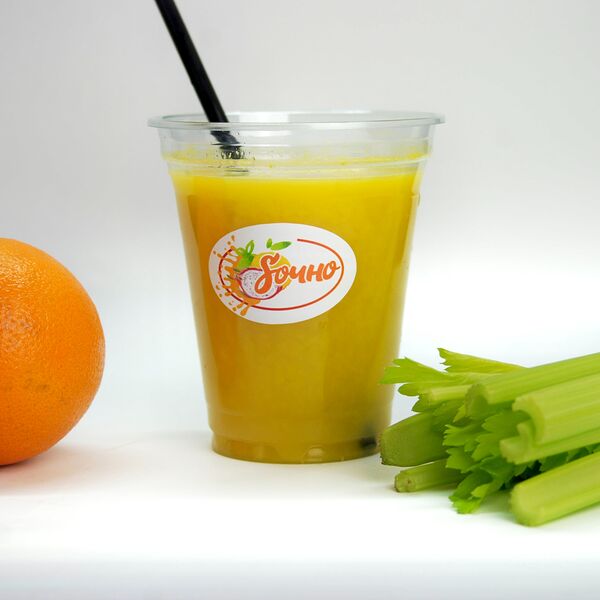 Натуральный сок Сельдерей-апельсин