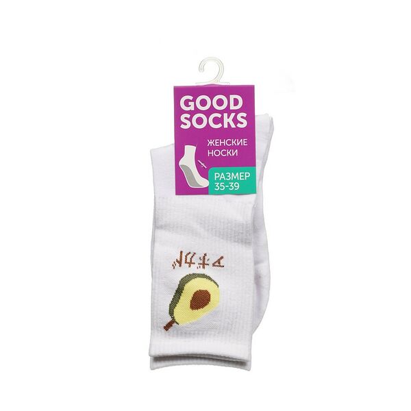 Женские носки Good Socks WHW22432-4 Авокадо Белый р.35-39
