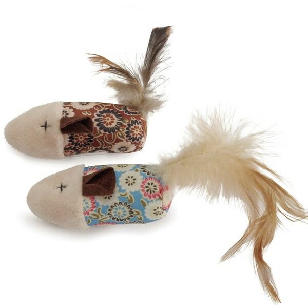 CAMON игрушка мыши с пером 2 шт.