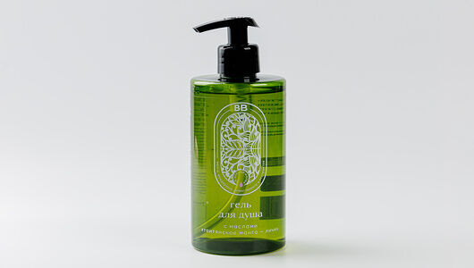 Гель для душа ВкусВилл с маслами 
