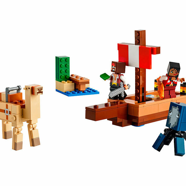 Конструктор LEGO Minecraft 21259 Конструктор Путешествие на пиратском корабле