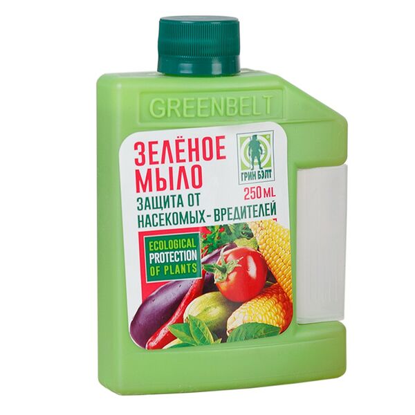 Средство защиты растений от вредителей Зеленое мыло