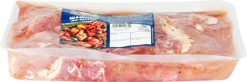 

Шашлык Омский Бекон из свинины по-карски кат.Б охл в/у вес до 1.8кг