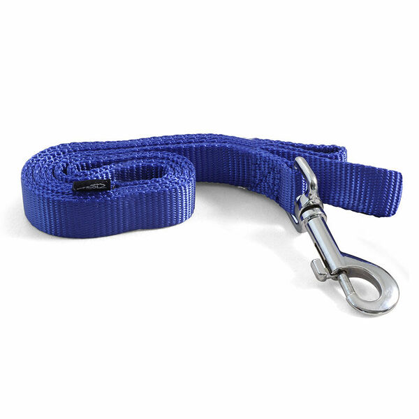 Поводок для собак Triol Стандарт, нейлон, синий,1.2 м