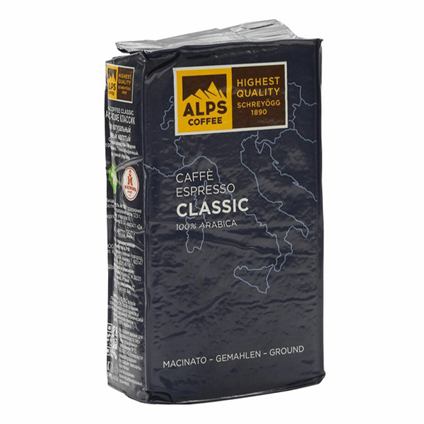 Кофе молотый Alps Coffee Classic от КуулКлевер, Италия
