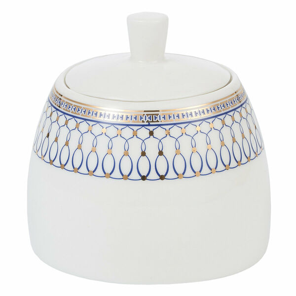 Сахарница Gipfel Orpheus 51557 250 мл белый/синий