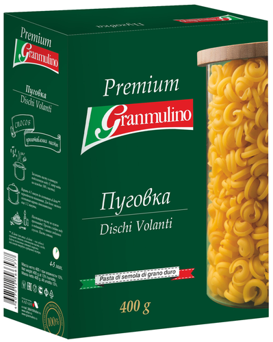 

Макароны GRANMULINO Премиум Пуговка, 400г