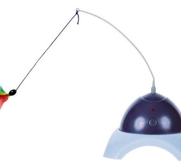 Игрушка для кошек интерактивная с удочкой 15х21 см