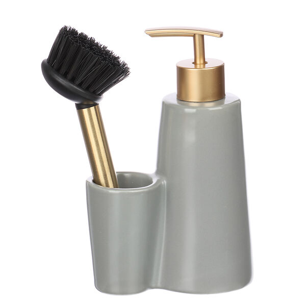 Vetta диспенсер для моющего средства со щеткой 