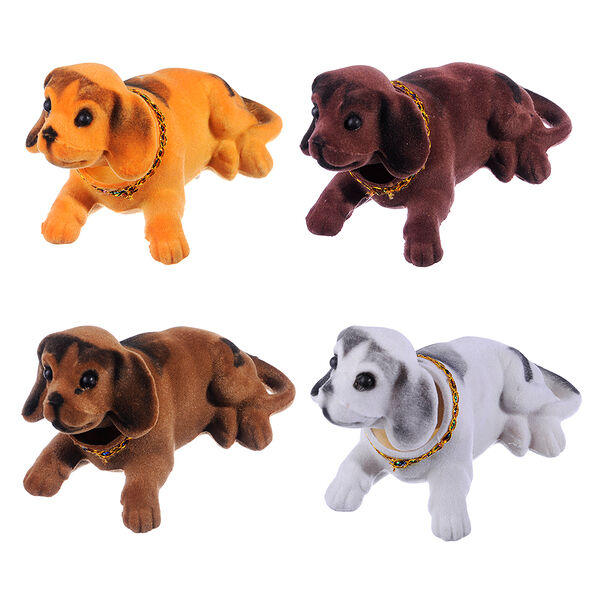 Собачка на приборную панель New galaxy 13x8 см цвет в ассортименте